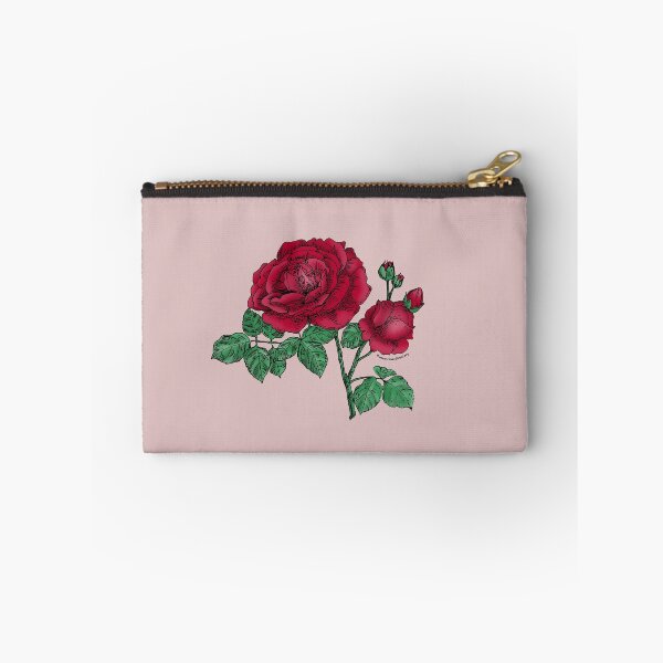 Item preview, Dark Red Globular Rose Bloom Full 26-40 Petals In 3+ Rows designed and sold by Rachael Taylor.