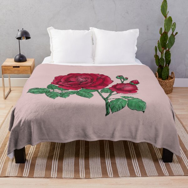 Item preview, Dark Red Globular Rose Bloom Full 26-40 Petals In 3+ Rows designed and sold by Rachael Taylor.