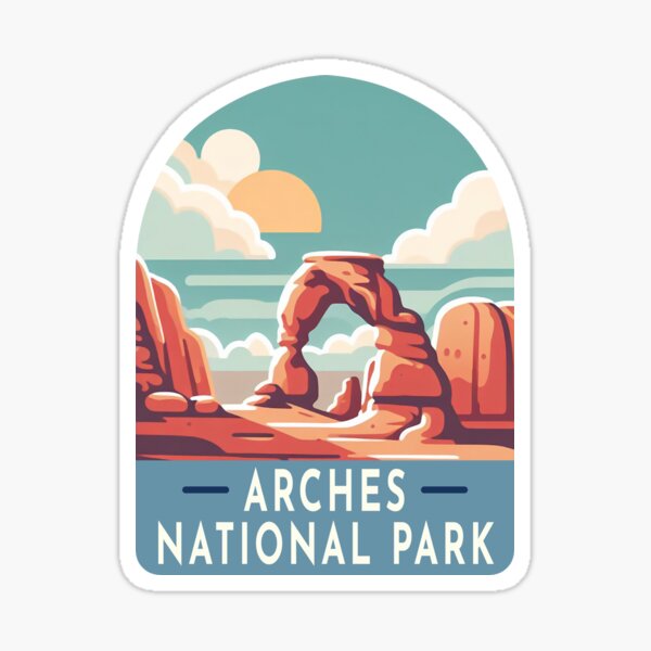 Item preview, Arches National Park designed and sold by My-Sticker-Shop.