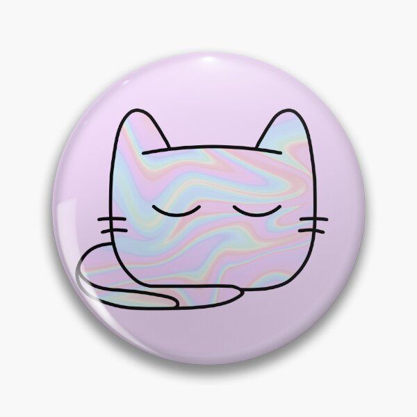 Artikelvorschau, Schlafende holografische Katze entworfen und verkauft von Cre8iveCat.
