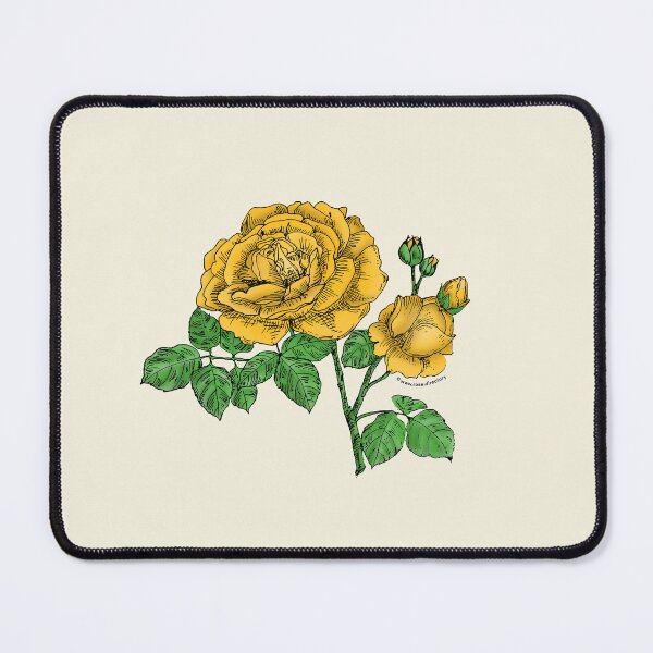 Item preview, Yellow Globular Rose Bloom Full 26-40 Petals In 3+ Rows designed and sold by Rachael Taylor.