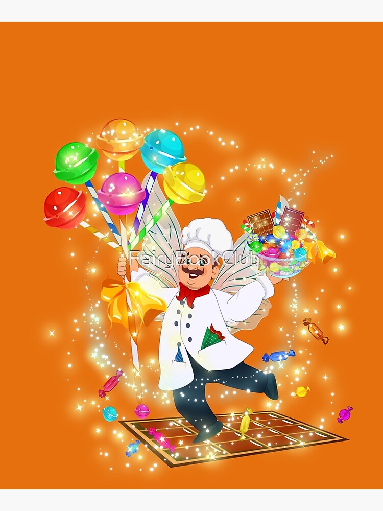 Thumbnail 6 of 6, Apron, Bubba The Head Candy Taster Loves His Candy designed and sold by FairyBookClub.