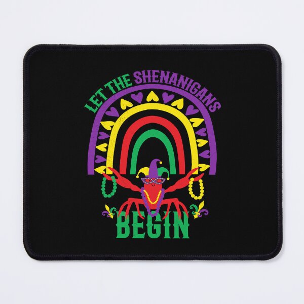 Item preview, Let the Shenanigans Begin! Mardi gras, Rainbow Crawfish designed and sold by Empiredesigner3.