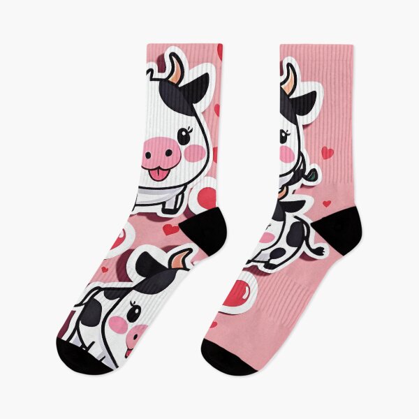 Item preview, Lovely Cow Love Heart Pattern designed and sold by TheArtOfPat.