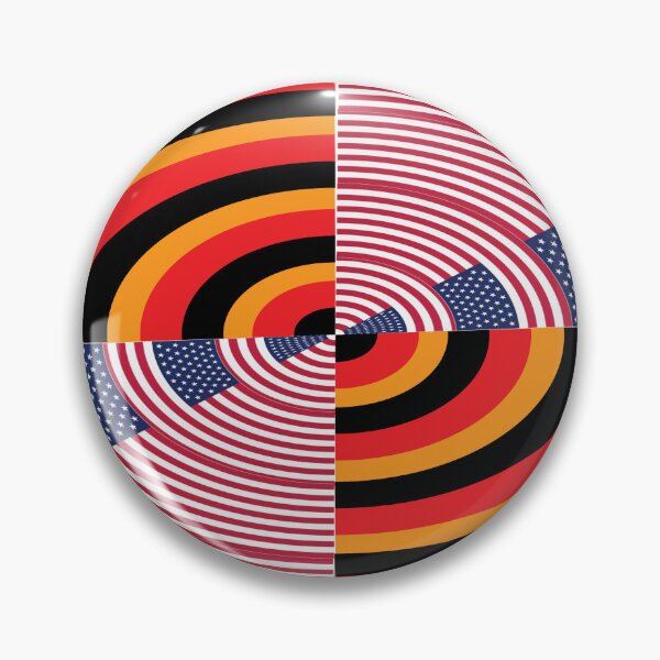 Item preview, German- American Spinning Circle Design designed and sold by PandLcreations.
