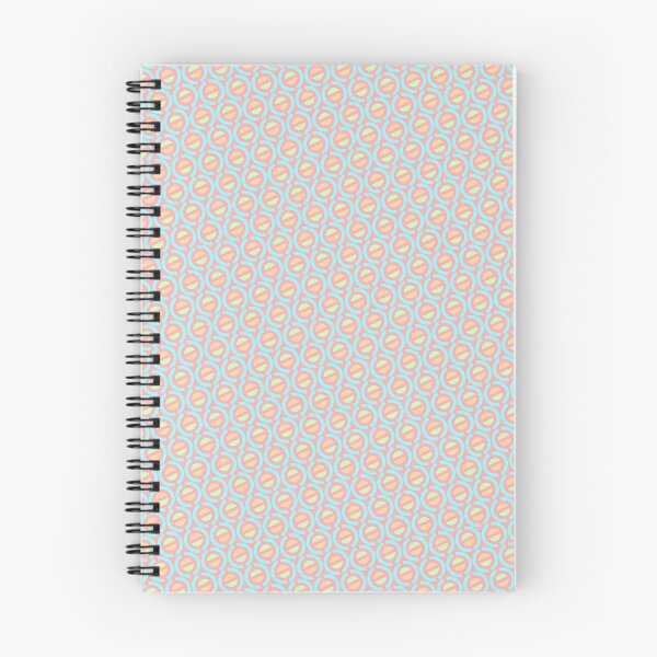 Item preview, Blue Yellow & Peach Circles Seamless Repeating Pattern Design  designed and sold by Alchemy-A-La-G.