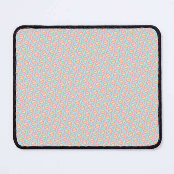 Item preview, Blue Yellow & Peach Circles Seamless Repeating Pattern Design  designed and sold by Alchemy-A-La-G.