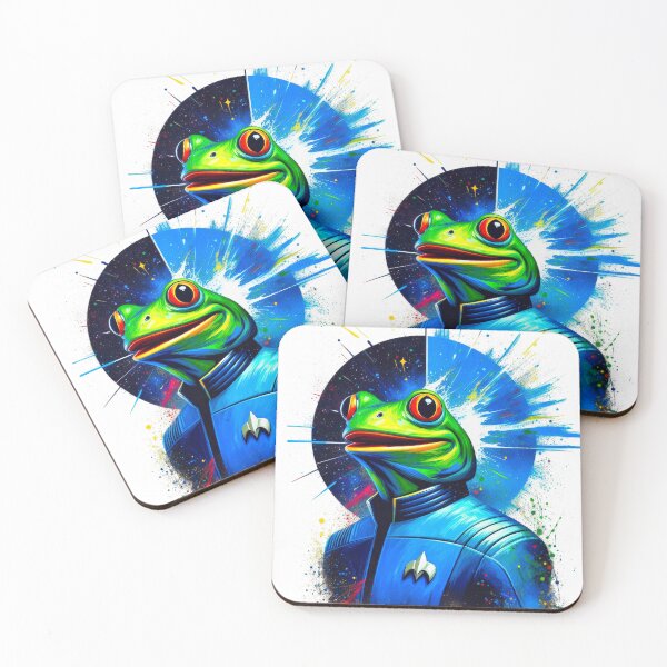 Item preview, Alien frog designed and sold by NEUMANN ArtWear Boutique.