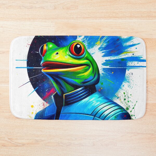 Item preview, Alien frog designed and sold by NEUMANN ArtWear Boutique.