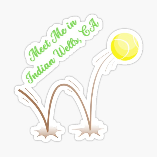 Item preview, Meet Me in Indian Wells, CA designed and sold by ShrimpAndGrits.