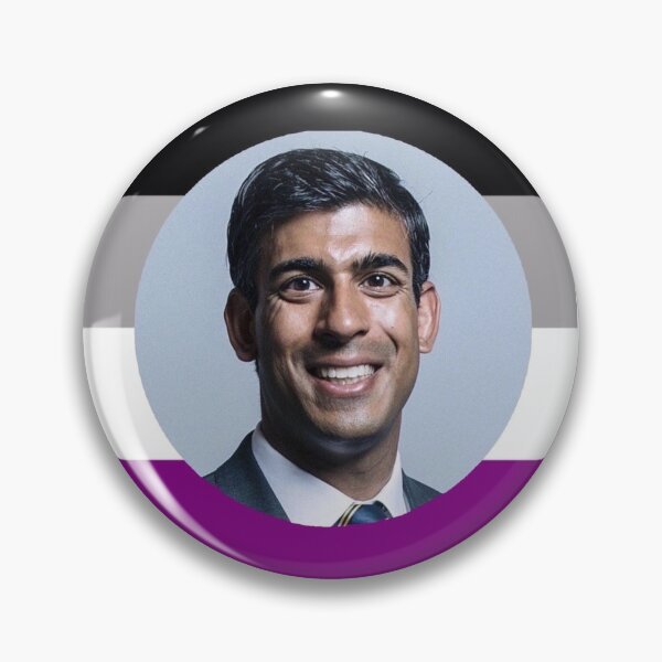 Item preview, Rishi Sunak Asexual Flag designed and sold by kaicloudy.