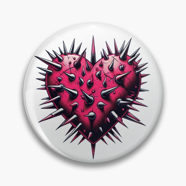 Aperçu de l'œuvre coeur pointu créée et vendue par Greydate.