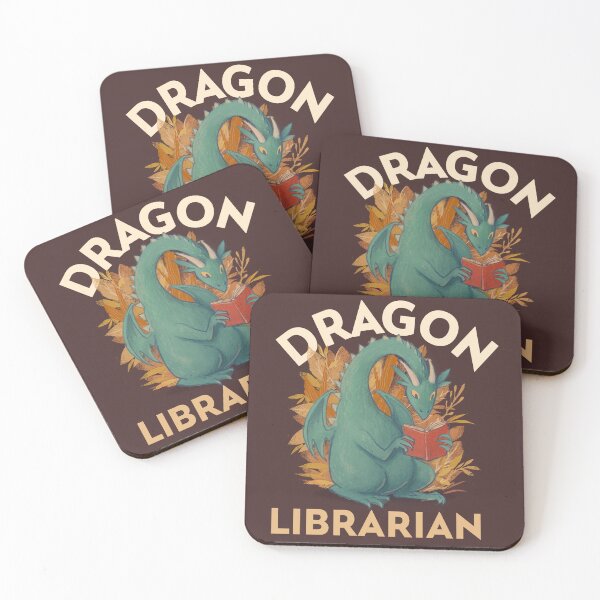 Item preview, Dragon Librarian, Library Lover  designed and sold by AryaSubramanian.