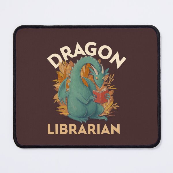 Item preview, Dragon Librarian, Library Lover  designed and sold by AryaSubramanian.