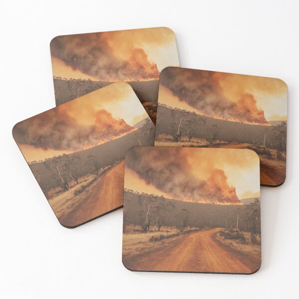 Item preview, Fires: A fictional series of Australian Bushfires 003 designed and sold by TheHotEnd.