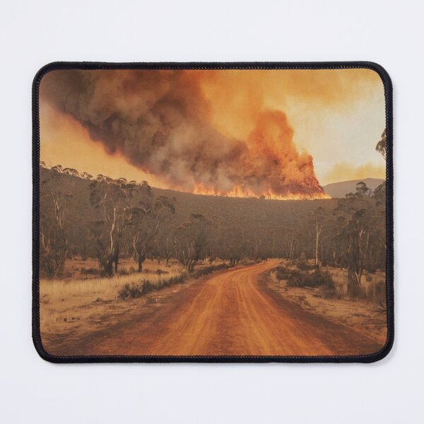 Item preview, Fires: A fictional series of Australian Bushfires 003 designed and sold by TheHotEnd.