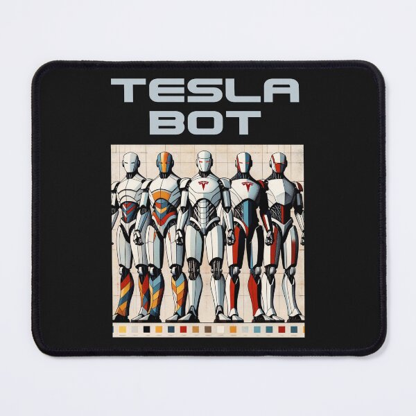 Item preview, Tesla bot designed and sold by TEEJAMBOREE.