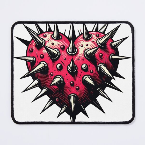 Item preview, spiked heart designed and sold by Greydate.