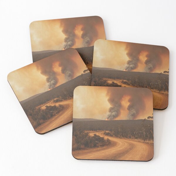 Item preview, Fires: A fictional series of Australian Bushfires 004 designed and sold by TheHotEnd.