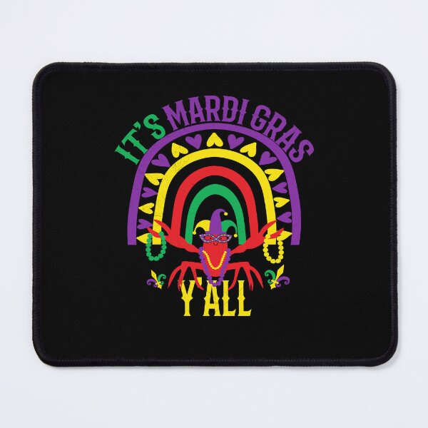 Item preview, Its Mardi Gras Y'all Mardi gras, Rainbow Crawfish Funny Carnival Party Gift Idea designed and sold by Empiredesigner3.