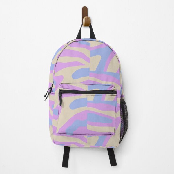 Item preview, Stylish Purple Beige Blue Pretty Groovy Color Swirl designed and sold by IntoClearWater.