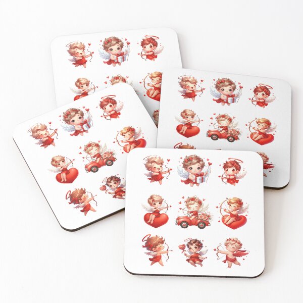 Item preview, Cute Cupids Valentines Day adorable baby cupids  designed and sold by InspireGlow.