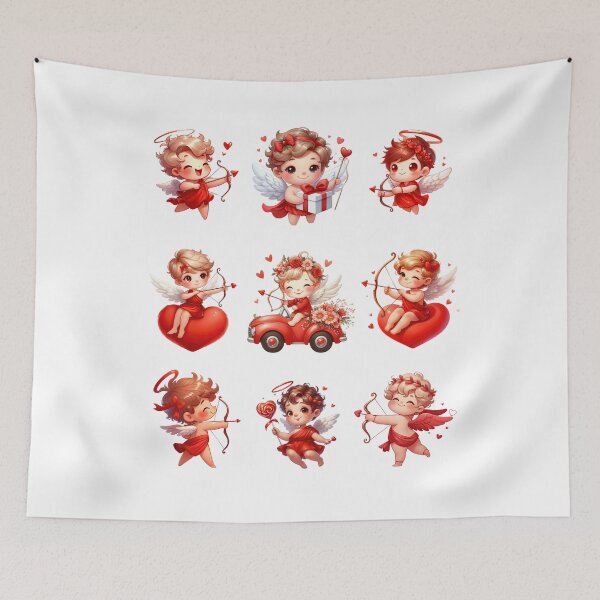 Item preview, Cute Cupids Valentines Day adorable baby cupids  designed and sold by InspireGlow.