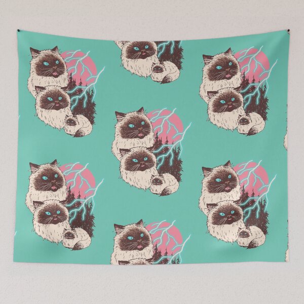 Item preview, Himalightnin' Cats designed and sold by wytrab8.