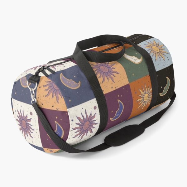 Item preview, Sun and Moon Celestial Patchwork Pattern designed and sold by WitchyHippy.