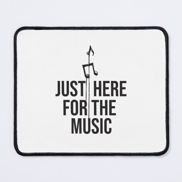 Item preview, Just Here For The Music designed and sold by Slassyat.