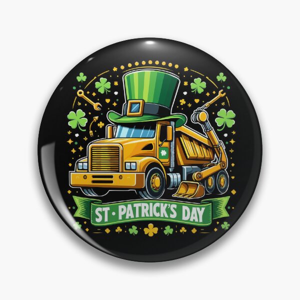 Artikelvorschau, Vernichtender St. Patricks Day Monster Truck Saint Pattys entworfen und verkauft von ShopSmart213.