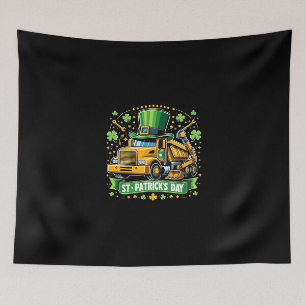 Item preview, Crushing St Patricks Day Monster Truck Saint Pattys designed and sold by ShopSmart213.