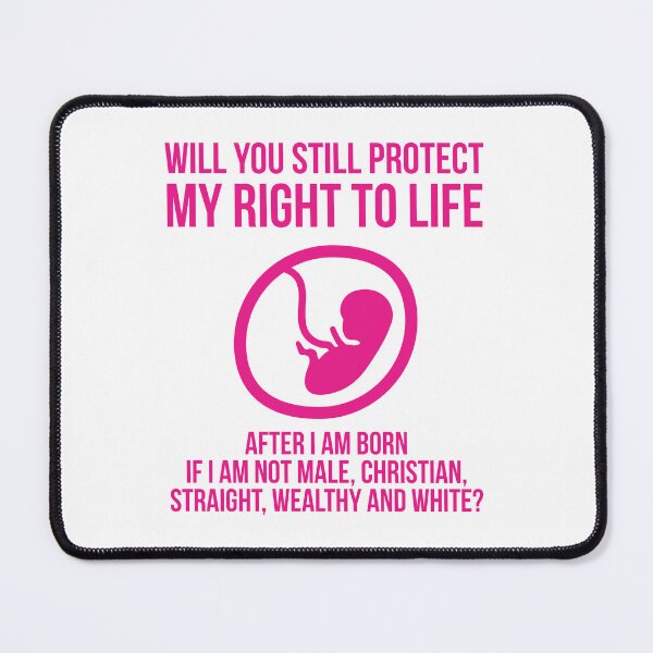Item preview, Will you still protect my right to life? designed and sold by Rachel the Artist .