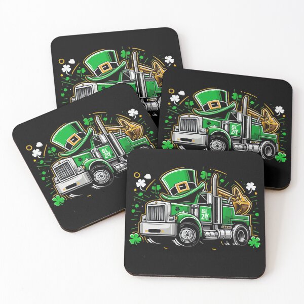 Item preview, Crushing St Patricks Day Monster Truck Saint Pattys designed and sold by ShopSmart213.
