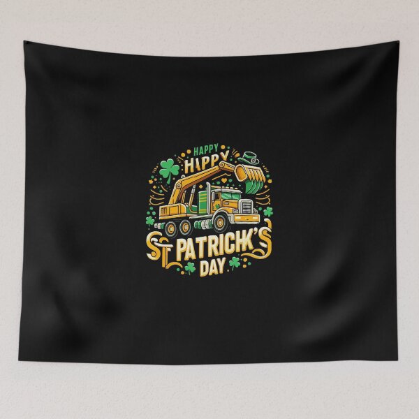 Item preview, Crushing St Patricks Day Monster Truck Saint Pattys designed and sold by ShopSmart213.