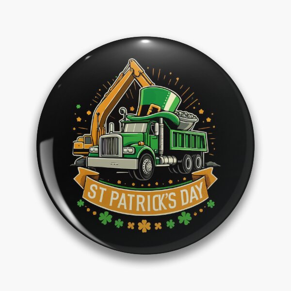 Artikelvorschau, Vernichtender St. Patricks Day Monster Truck Saint Pattys entworfen und verkauft von ShopSmart213.