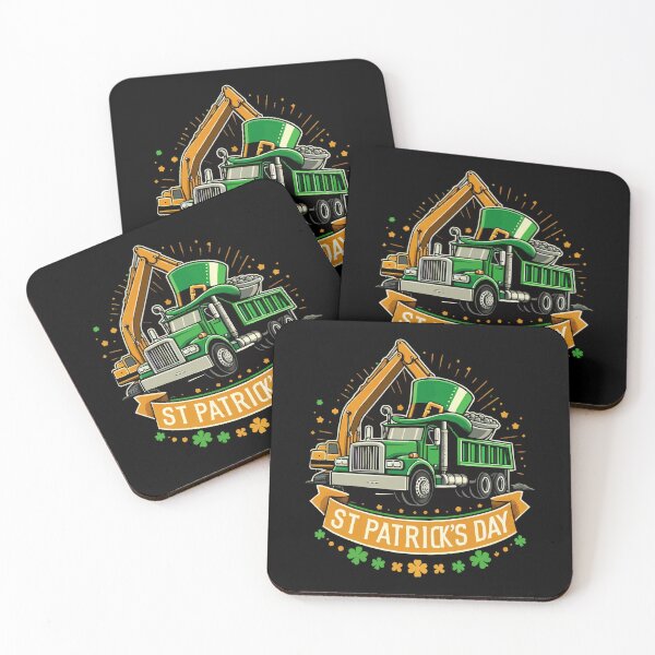 Item preview, Crushing St Patricks Day Monster Truck Saint Pattys designed and sold by ShopSmart213.