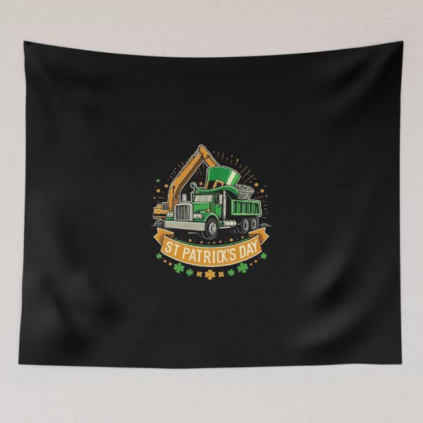Item preview, Crushing St Patricks Day Monster Truck Saint Pattys designed and sold by ShopSmart213.