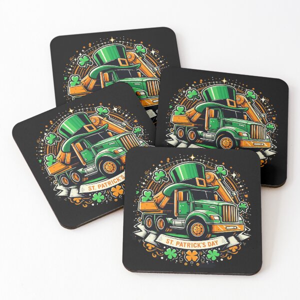 Item preview, Crushing St Patricks Day Monster Truck Saint Pattys designed and sold by ShopSmart213.