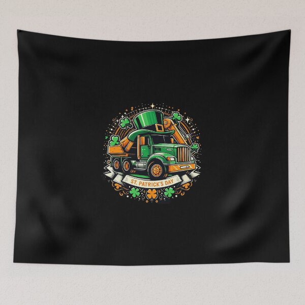 Item preview, Crushing St Patricks Day Monster Truck Saint Pattys designed and sold by ShopSmart213.