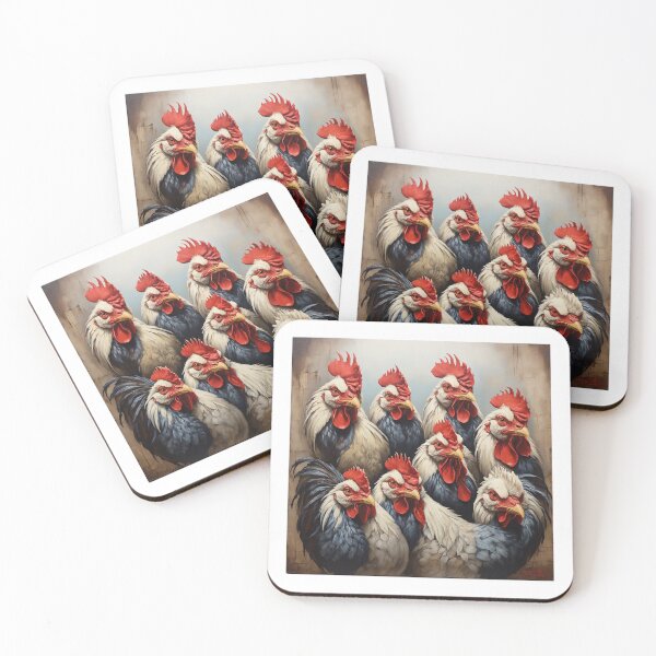 Item preview, roosters designed and sold by VASH1031.