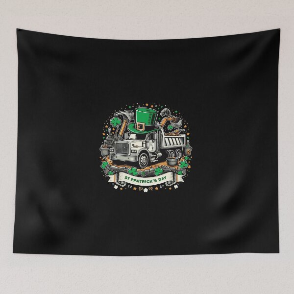 Item preview, Crushing St Patricks Day Monster Truck Saint Pattys designed and sold by ShopSmart213.