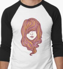 Her hair Men's Baseball ¾ T-Shirt