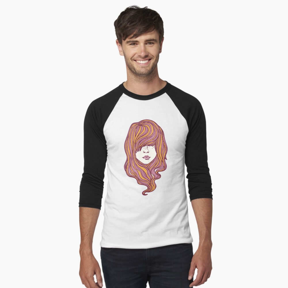 Item preview, Baseball ¾ Sleeve T-Shirt designed and sold by susanlee.