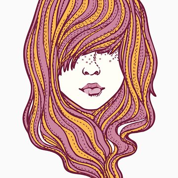 Artwork thumbnail, Her hair by Susan Lee