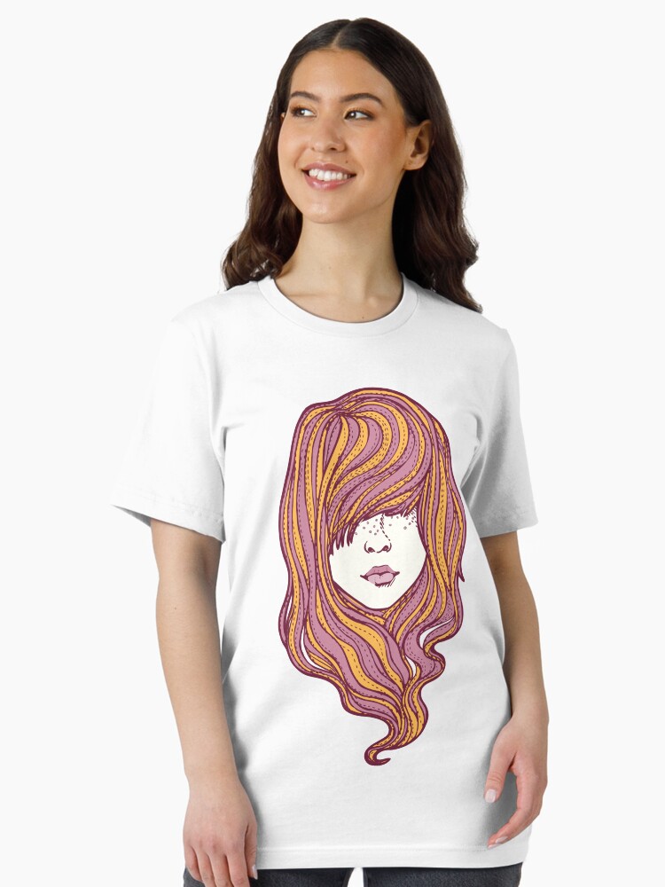 Thumbnail 2 of 7, Essential T-Shirt, Her hair designed and sold by susanlee.