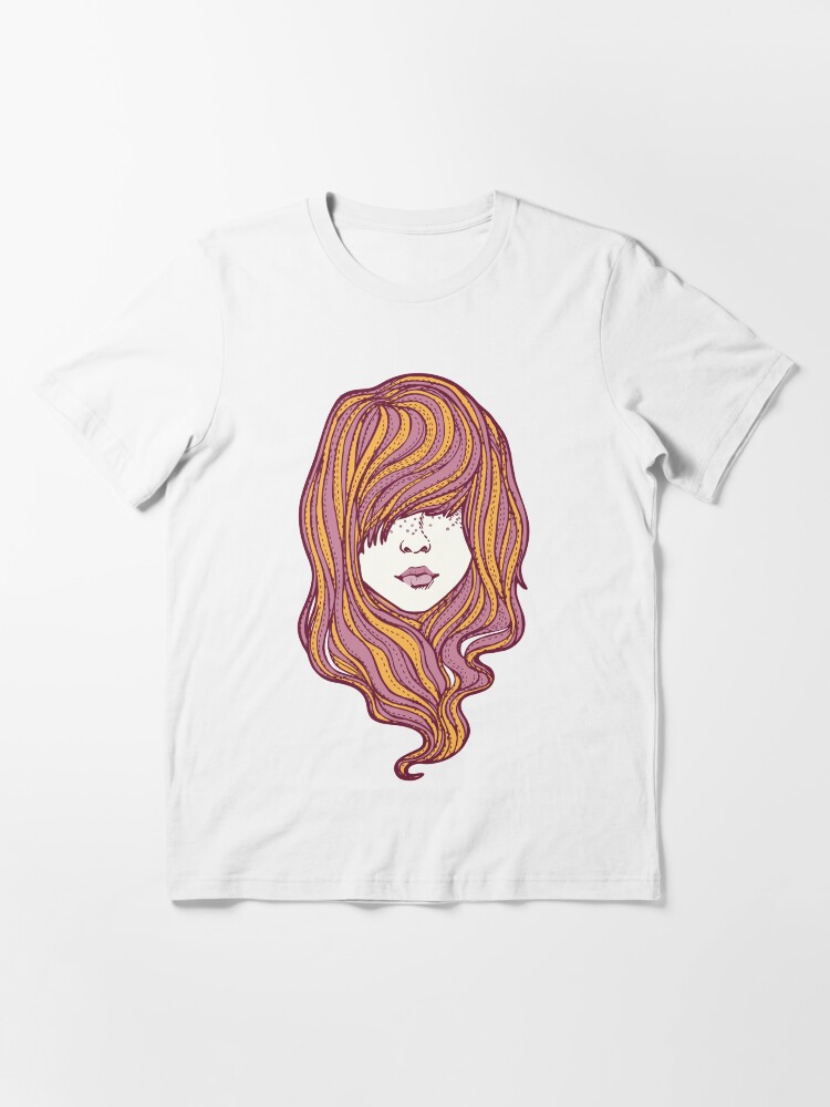 Thumbnail 3 of 7, Essential T-Shirt, Her hair designed and sold by susanlee.