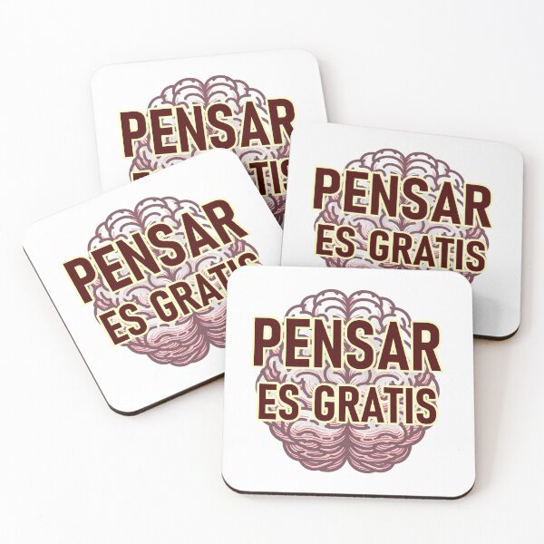 Item preview, "Pensar es Gratis" designed and sold by Tecno-Art-Land.