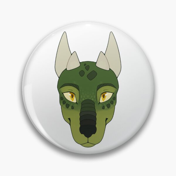 Item preview, Rich Green Striped Kobold Head designed and sold by Goosened.