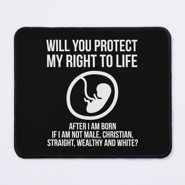 Item preview, Will you protect my right to life?  designed and sold by Rachel the Artist .
